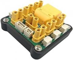 PCS XT60 to XT30 PDB Multi-Port Power Distribution Board with GH1.25 Signal Interface and CAN Bus hub, Suitable for DIY Remote Control Boat and car Model Projects.