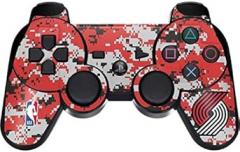 Skinit Decal Gaming Skin for PS3 Dual Shock Wireless Controller - Officially Licensed NBA Portland Trail Blazers Digi Camo Design