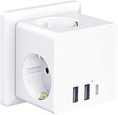 Plug Conversion Smart Electronics Socket +Type-c Expansion Socket