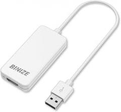 BINIZE Car TV Converter & HDMI Multimedia Adapter - Plug & Play Streaming Hub for TV Sticks, Gaming Consoles, & More - Compatible with 800+ CarPlay Vehicles Only Support Cars with OEM Wired CarPlay