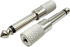 6.35mm Male Plug to 3.5mm Female C0innector Headphone Amplifier Audlo Adaptier Microphone AURX 6.3 3.5 Converter New 2026 High for Reliable Electronic Component, Precision, Stable Performance