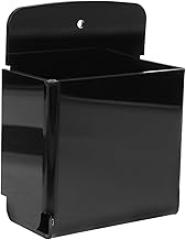 Electronic Wall Organizer Wall Mount Phone Holder Remote Storage for Bedroom