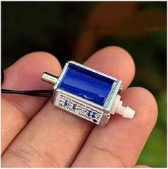 Solenoid Valve DC 3V 3.7V 4.2V 5V 2-Position 3-Way Normally Open N/O Air Gas Flow Electronic Control Valve Motor Drivers