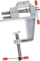 Mini Bench Vice Metal Table Clamp for DIY Electronics Crafts Repair