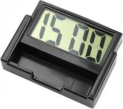 Brightness LED Car Clock Digital Display with Date Temperature Function Small Electronic Clock for Vehicle Use