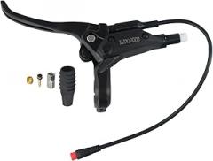 Goodtaste GT03 Power-Off Oil 2pin Ebike Brake Handle Left & Right Electronic Brake Lever Accessories for Electric Bicycle E-Bike Scooter(A Pair)(Left)