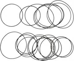 20pcs 1mm Square Folded Rubber Belt 70-100mm for Recorders CDROM Video Machines