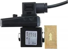 1/2Inch AC 110V Condensate Drain Valve, Electronic 2-Way Air Compressor Water Tank, US Plug,114