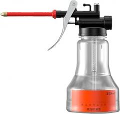 Oiler Can Pump, Precision Dispensing, 16x8.5x7.7cm, Precision Oil Dispenser, Car Maintenance Oiler, Leak-Proof Pump, for Car Maintenance, Small Machinery, Industrial Equipment, Electronics