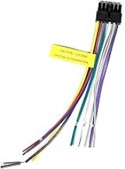 Compatible with Jensen Mobile and Dual Electronics TR-800 12-Pin Wire Harness for Mobile Radio, Stereo Head Units Wiring Plug