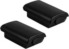 Plastic 2Pcs AA Battery Plastic Hard Back Cover Case Protector for Xbox 360 Controller