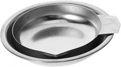 DOITOOL 2pcs Food Scale Pan Replacement Electronic Scale Tray for Kitchen Stainless Steel Rhinestones Pans