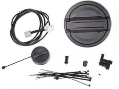 Car Lock Synchronization Fuel Tank Cover Compatible For Jeep Wrangler JL 2018-2024 Electronic Locking Fuel Gas Tank Cap Fuel Tank Cover