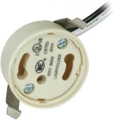 Satco Double Snap Bracket GU24 Electronic Socket Cap - 801863