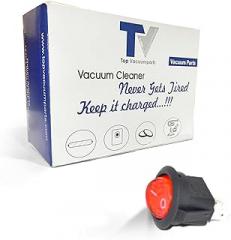 Replacement Part For Hoover UH70800 Vacuum Cleaner Round Rocker Type Switch # compare to part 38-9305-09