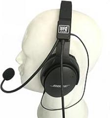 UFQ AV Mike-2 Aviation Headset Microphone Suit for Bose QC25 QC35 Sony MDR 1000X Free with a Headset Bag Also with MP3 Input Compare with U Fly Mike. The Most Safety Solution for This Kind Products