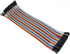 15CM Female to Femadupont Line 40P 10cm/15cm/40cm Male + and Jumper Wire Cable for Arduoino DIY Kit New 2025 High Reliable Electronic Component