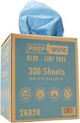 Lauco Prep Wipe Lint-Free Towels – Heavy Duty Cloths for Household & Industrial Use, Disposable Rags, Nonwoven Wipes, 300-Pack, 9