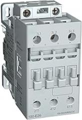 100-E26KN00,IEC 100-E 26 A Contactor,AC3 Duty, 250-500V AC 50/60Hz / 250-500V DC Electronic Coil, 0 N.O. 0 N.C.,Original Packaging,Never Used,in Stock,Ship Now.