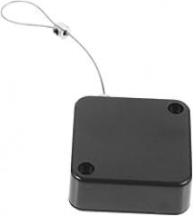 Retractable Anti-Loss Cable Lock for Electronic Devices Self-Adhesive Tether with Steel Wire Prevents Theft and Loss Stores for Tablets Phones and More