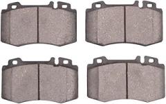 KarParts360 For Mercedes-Benz SLK55 AMG 2006 2007 2008 Brake Pads | Electronic Pad Wear Sensor | 4.70 Inches Inner Pad Width | 2.81 Inches Inner/Outer Pad Height | 0.64 In. Inner Pad Overall Thickness