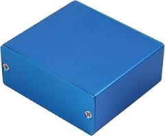 Aluminum Enclosure Electronic Project Box for Case Sand with 4 Fixed Hole for Amplifier 1.97x2.28x0.94