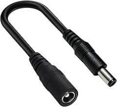 Portable Female DC5521 to 3Pin Female 3Pin Male Connector Cable Power Cord for Video Equipment and EBikes Consumer Electronics Accessory