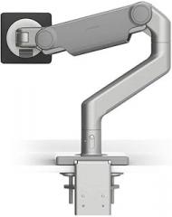 Humanscale - M81CMSBTB - M8.1-Single Mtr, Clamp Mt (Slvr/Gry)