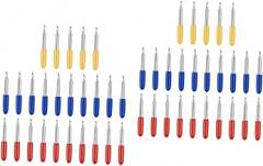 50pcs Cutting Plotter Blades Tungsten Lettering Knife Accessories for Computer Vinyl Cutting Machines Compatibility and High Precision Random Color