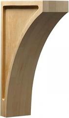 Unfinished Wood Corbel 8 in. x 3 in. x 12 in.