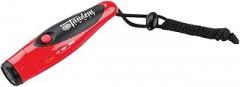 Tandem Sport Electronic Whistle - Loud Electric Whistle for Coaches - Handheld 2 Tone Whistle for Referees, Practices, Games - Multipurpose Coaching Whistle with Lanyard - Red