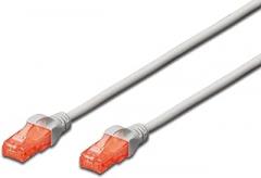 DIGITUS Assmann Electronic dk-1617 – 200 20 m Cat6 U/UTP (UTP) Grey – (20 m, Cat6, RJ-45, RJ-45, Male/Male, U/UTP Network Cable (UTP))