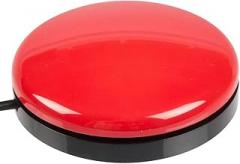 AbleNet Big Buddy Button Red Switch - Large Tactile Assistive Technology Adaptive Switch Device for Accessibility - Product #56100