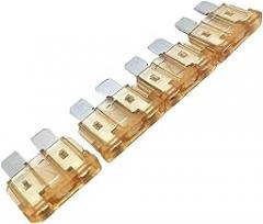 1PCS Low Voltage Automotive Electronic Driving Recorder Plug-in Fuse zinc Alloy Terminal 5A