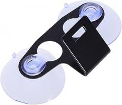 PRETYZOOM Radar Suction Cup Mount Holder for Car Electronics Windshield Dashboard Bracket Compatible with Radar Models Easy to Install Sturdy Plastic Design