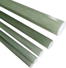 1pc Light-Green G10 FR4 Glass Fiber Insulation Rod (6-45mm Diameter, 25cm Length) - Corrosion-Proof, High Strength for Machinery/Electronics Insulation Processing(Diameter 6mm)