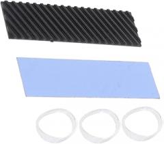 Diagonal Metal Cooler Fin Copper Ssd Heat Sink Excellent Thermal Conductivity for Cooling Computers and Electronics Easy Installation Design