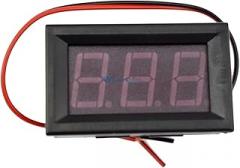 0.56 Inch LED AC 70-500V VoltTrackier Metier Home Use Voltage Display W/2 Wires Red New 2026 High for Reliable Electronic Component, Precision, Stable Performance