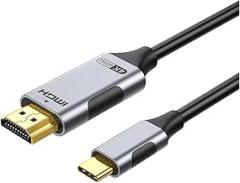 USpB C to HDMI Cable 8K@60Hz 4K@120Hz Hdmi2.1 Type-C to Hdmi Cable Thunderbolt 3/4 Adaptier for Mate30 LPhonie 15 MaicBook New 2026 High for Reliable Electronic Component