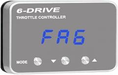 6-Drive Electronic Throttle Controller for Ford Ecosport 2013~ON, Super-thin Blue Light Display
