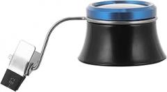 Uonlytech Clip Glasses Loupe Magnifier for Jewelers and Watchmakers Lightweight Repair Tool with Clamp for Precision Engraving Electronics and Micro Part Soldering