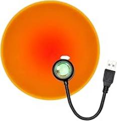 USpB Sunset Lamp LED Rainbow Neon Night Light Home Decor Projector Lighting for Bedroom Living Room Wall Gift Photography New 2026 High for Reliable Electronic Component