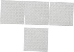 Tofficu 256pcs Self-Adhesive Door Knob Wall Protectors Bumpers for Cabinets Electronics Scratch-Resistant Wall Bumpers for Use