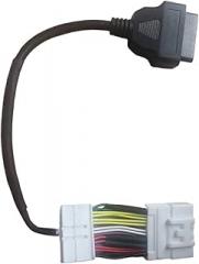 26 Pin Male Female Connector for Model 3 OBD II Diagnostic Harness Electronic Cable of Energy Vehicle