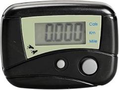 Accurate Mini Electronic Pedometer Portable Step trackers LCD Pedometer Walking Distance Calorie Counter with Clip for Walking Steps Miles/Km Black,Sports Technology