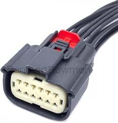 12Pin Molex Car Light Lamp Ignition Coil Socket Electronic Connector Wire Harness Compatible With F~rd Che~rlet Buick 33482-1201 33472-1201(12P Female)