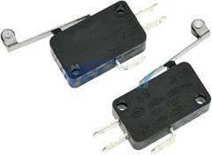 2PCS Micro Roller Long Handle Lever Arm Normally Open Close Limit Switch KW7-3 ZW7-2 Contact Switches New 2025 for Arrival High Reliable Electronic Component, Precision, Stable Performance