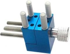 Mini Vise Workbench Hobby Craft Model Making Table Vice Clamp for Polishing Scale Model Building Carving Electronic Repair, Without Base