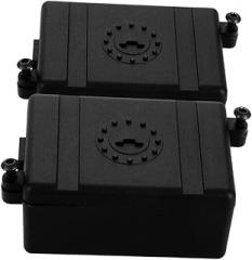 2pcs Rc Receiver Box Plastic Receiving Case for Rc Car and Boat Electronics Easy Installation and Sturdy for Models