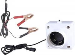 50mm 48W 50db Blower Fan with Battery Clamps for Workshop Venting 350m³/Hour Airflows Continuous Operations Ventilation Electronic Repair Cooling